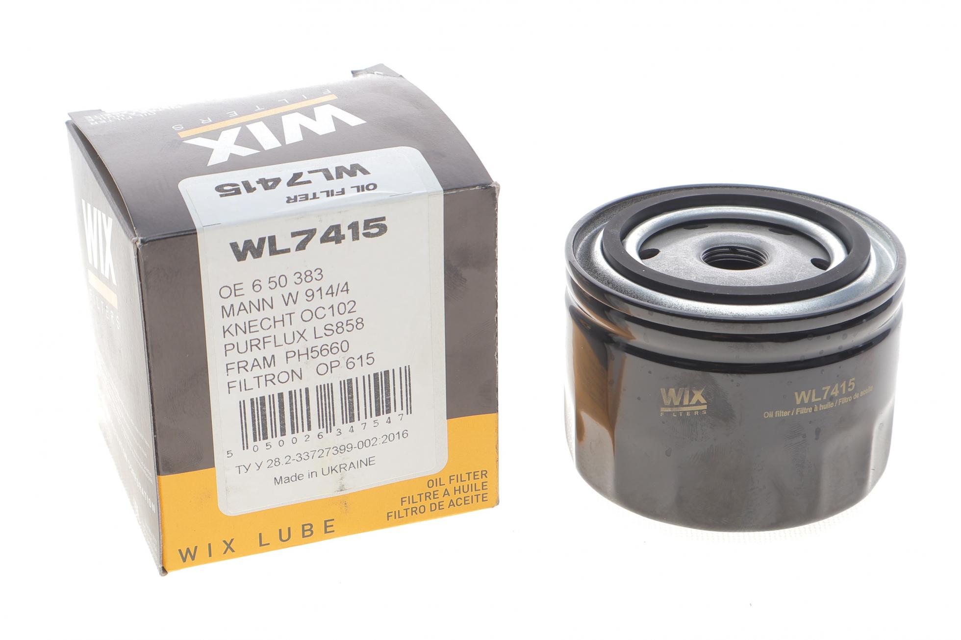 WL7415 WIX FILTERS